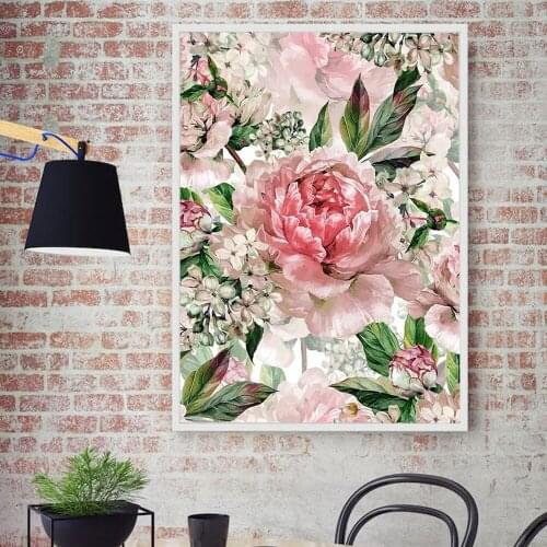 Still Life Rose Wall Art Canvas Painting Quote Nordic Posters and Prints Decorative Picture Home Decoration Unframe