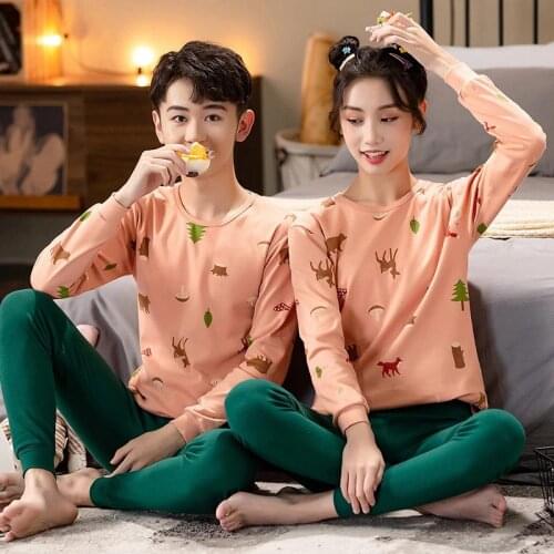 New Teen Pajamas Winter Long Sleeves Nightwear Childrens Clothing Boys Sleepwear Cotton Pyjamas Sets For Kids 12 14 16 18 Years
