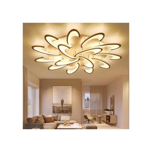 Modern Led Creative Ceiling Lamp Living Room Ultra Bright Home Bedroom Ceiling Lights Iron Art Dining Acrylic Ceiling Fixtures