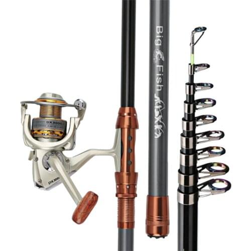 Ultra Light Carbon Telescopic 1.8M-3.6M Carp Fishing Rod Hard Carbon Spinning Fishing Pole Fish Tackle