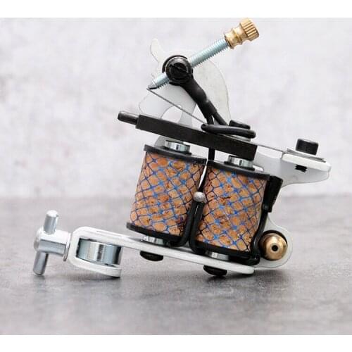 Great Design House Pattern Tattoos Liner 10 Coils Tattoo Machine Gun Tattoo Supply Tattoo Machine for Body Art