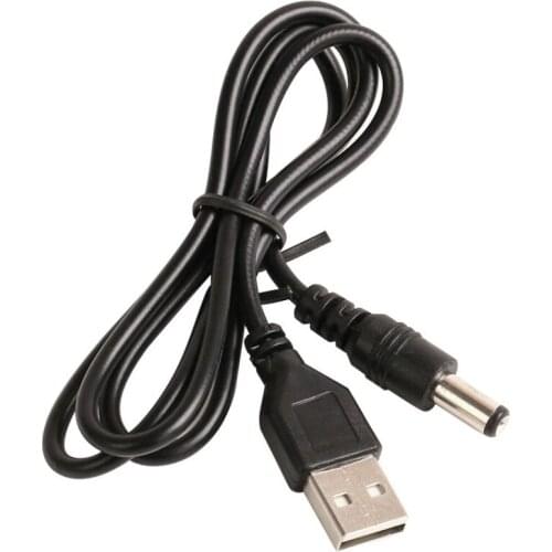 500pcs/lot 60CM/2FT USB Charger Cable to DC 3.5 mm Plug/Jack DC3.5 Power Cable