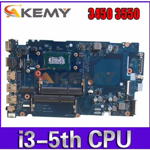 Akemy BRAND NEW FOR Dell Latitude 3450 3550 Laptop Motherboard I3-5005U ZAL50/51/60/61 LA-B071P CN-068RW5 68RW5 Mainboard