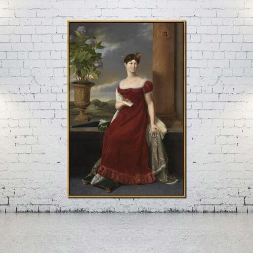 Artcozy Oil Canvas Painting empire xx style For Home Decoration Wall Art