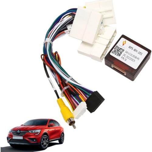 Car Android Stereo 16PIN Power Wiring Harness Cable Adapter with Canbus Box for Renault Dacia Duster /Arkana /XM3 2019