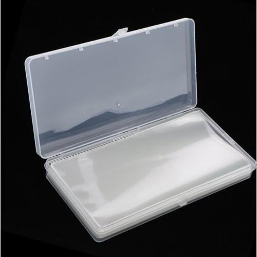 Paper Money Holder Plastic Protectors Sleeves 100Pcs Dollar Bill Currency Collection Supplies Protector wit Clear Box