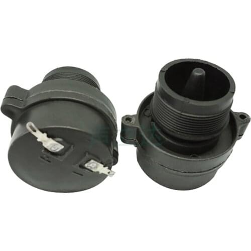 2” 4Ohm/8Ohm Tweeter Speaker Piezoelectric Ceramic Buzzer Plate W Coil Tweeter Drive Head Round Horn Treble Accessories2K-27KHz