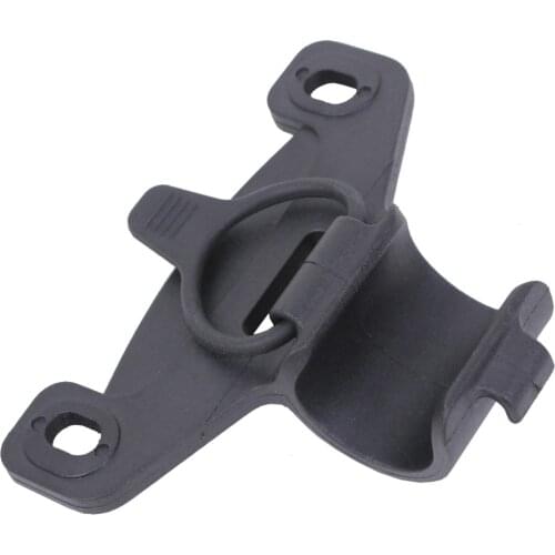 Dolity Bike Bicycle Pump Holder Bracket Inflator Frame Fixing Clip for Dia.20mm Nylon Plastic Cycling Bicycle Accessories
