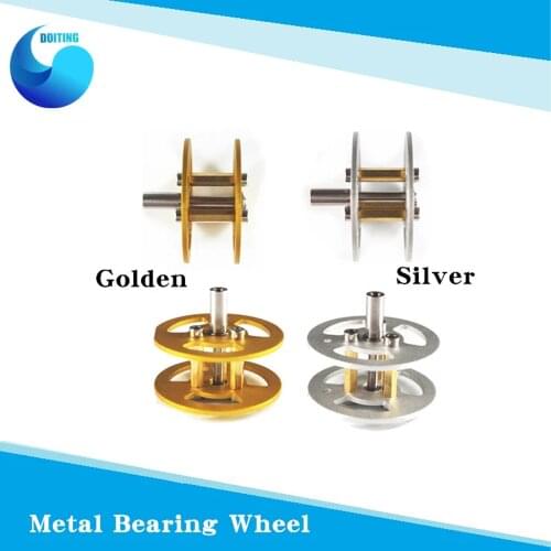Metal Bearing Wheel for Robot Tank Car Chassis Load-bearing Wheel For Track Caterpillar Road Wheel Auxiliary Wheel DIY Parts