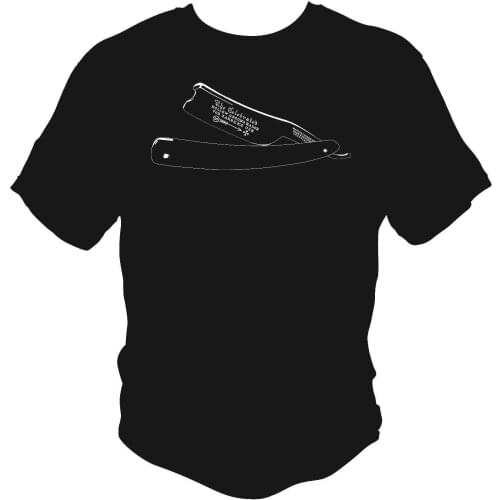 2019 Summer Hot Sale Men T-shirt Wade and Butcher For Barbers Use Straight Razor Blade Celebrated T shirt