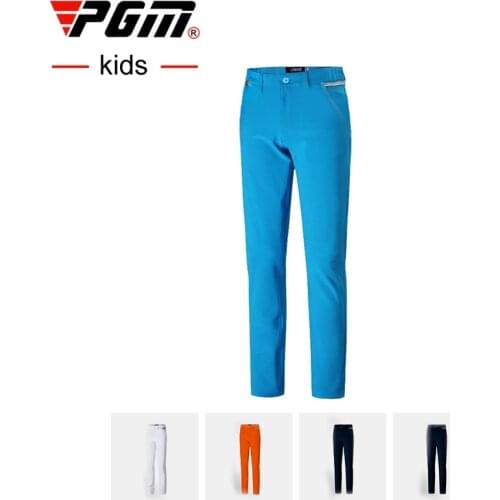 PGM Summer Boys Golf Pants High elasticity Breathable Golf Sport Trousers Child Golf Sportwear XS-XL