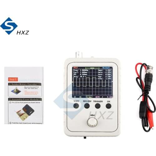 Fully Assembled DSO150 15001K DIY Digital Oscilloscope with Probe Kit With Housing Case Box