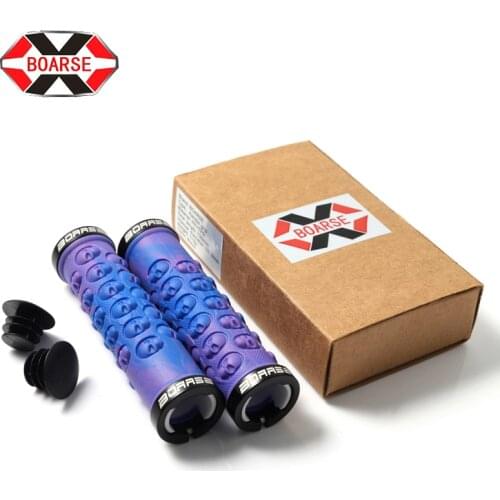 Bicycle Grips Cycling Mountain Road Bike Handle Bar Grips Anti-skid Comfortable Rubber Lock-on Bike Handlebars Grips 118g/pair