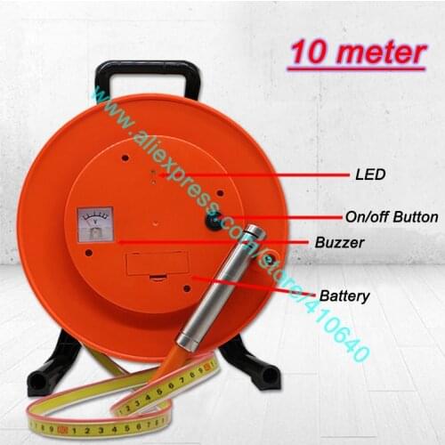 10 m Steel Ruler Water Level Meter for Water Depth Measuring of Well Dam Lake Irrigation and Hydropower Station 5th Generation