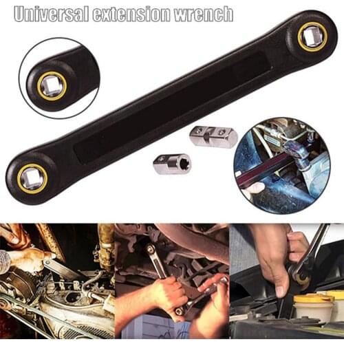 1 Pcs Universal Wrench Multi-Function Extension Wrench Telescopic Wrench Tool For Limited Fasteners Universal Wrench