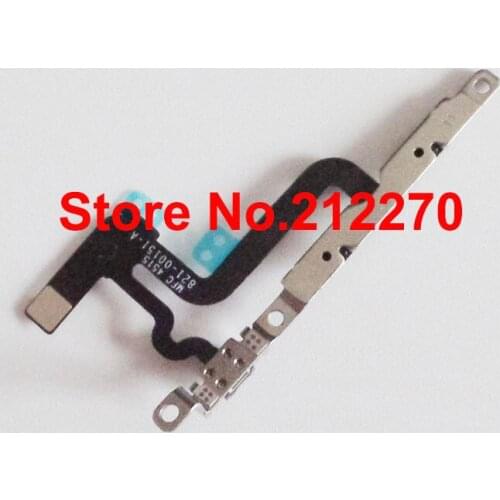 YUYOND 50pcs/lot Original New Volume Silent Switch Button Flex Cable With Metal Bracket For iPhone 6S Plus 5.5" Wholesale