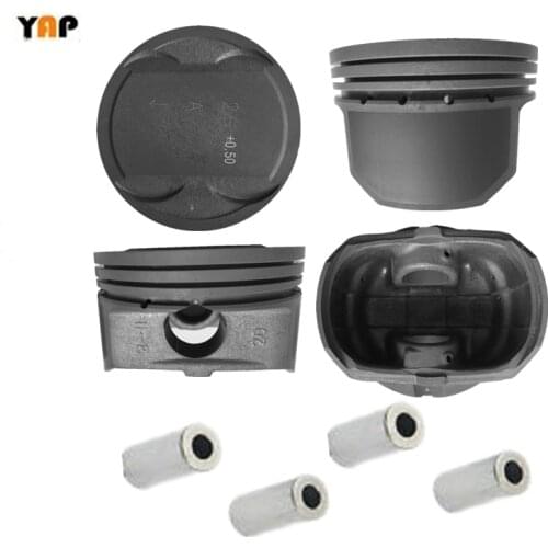 +0.50 G4KD Engine Piston For HYUNDAIKIA YF K4 K5 IX35 NFC NF G4KD 2.0 L4 16V Piston diameter: 86cm 23410-25061 2009-2015