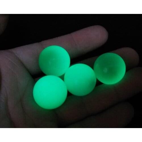 1PC 18/20mm Luminous Glowing Ball Beads that glow in the dark with holes can be used for DIY pendant bracelets Halloween jewelry