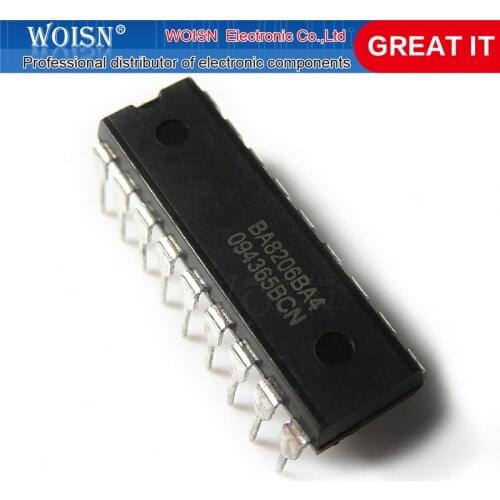 2pcs/lot BA8206BA4L DIP-20 BA8206BA4K BA8206BA4 SC8206A4 DIP-18 In Stock