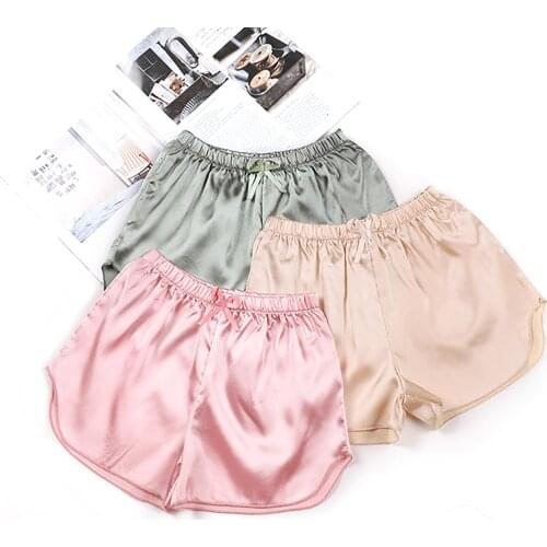 2021 Children Summer Shorts, Solid Color Elastic Middle Waist Short Pants with Bowknot Decoration for Little Girls, 3 Colors