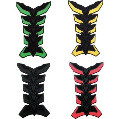 Motorcycle Tank Stickers 3D Rubber Gas Fuel Oil Tank Pad Protector Cover Sticker Decals For Honda Yamaha Kawasaki Suzuki BMW KTM
