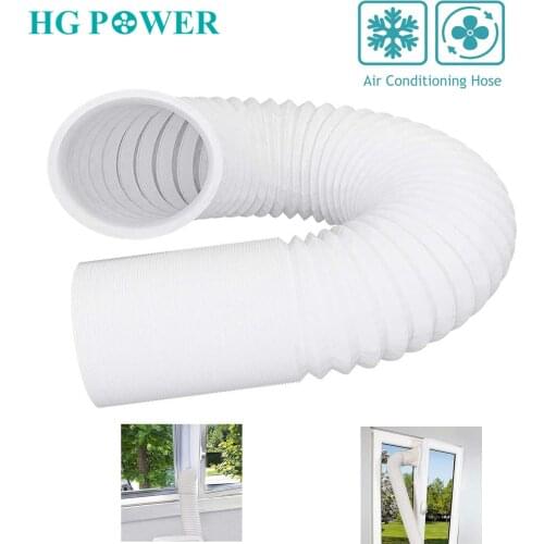 4-6'' Plastic Air Conditioner Ducting Hose Flexible Exhaust Tube for Inline Duct Fan Kitchen Bathroom Ventilation Pipe Household