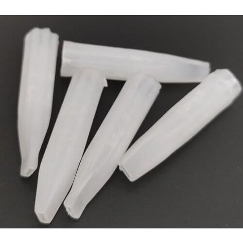 5FT 1000Pcs White Color Permanent makeup eyebrow tips nozzles For Tattoo Eyebrow LIPS Machine Pen Supply