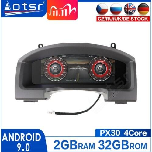 AOTSR 12.3 Inch For Toyota Land Cruiser 200 Car LCD Cluster Instrument Multimedia Dashboard Modification GPS Navigation Player