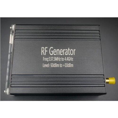 Digital display ADF4350 137.5MHZ-4.4GHZ Signal generator frequency RF signal source with usb dc 9v 12v