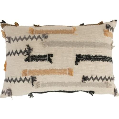 Cotton Castille Decorative Pillow Ecru 35X50cm