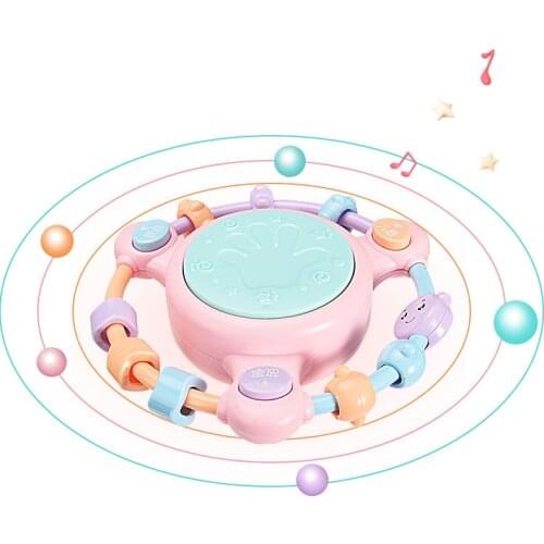Kids toys Baby Toys Music Drum Baby String Beads Educational Music Hand Drum 0-1 Years Old Childrens Rattles electric toys
