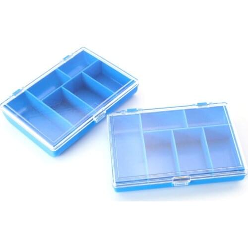 2pcs 12cm*8cm*2.5cm Fishing Lure Box Fishing Lure Pesca Accessories Box Minnows Bait Fishing Tackle Container