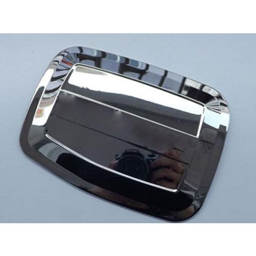 Fuel Oil Gas Tank Cap for Mitsubishi Pajero Sport 2010 2014 ABS Chrome Decoration Car Styling Stickers Accessories 1 Pcs