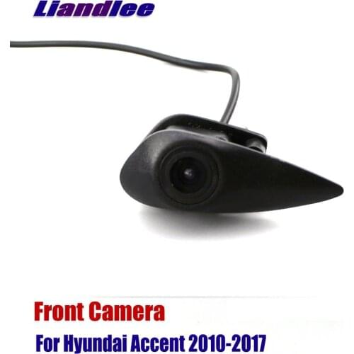 Liandlee Car Front View Camera Logo Embedded Camera For Hyundai Grandeur HG 2011-2017 ( Not Reverse Rear Parking Camera )