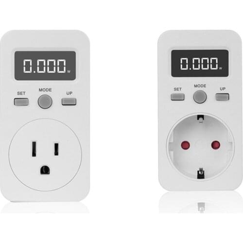 HOT-Digital Energy Meter Wattmeter LCD Power Monitor Meter Electricity Test Measuring Socket 230V 16A