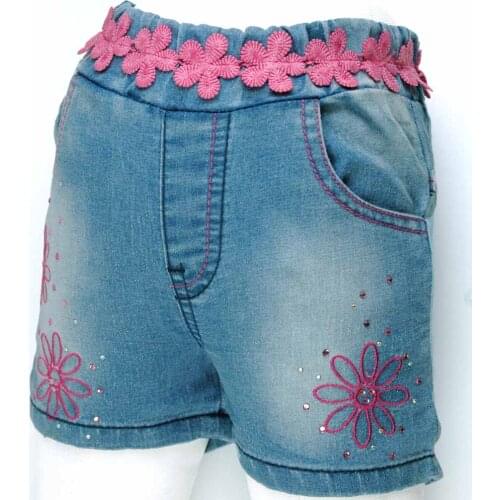 LUCKY CHILDREN FASHION CLASSIC Denim Shorts For Girls