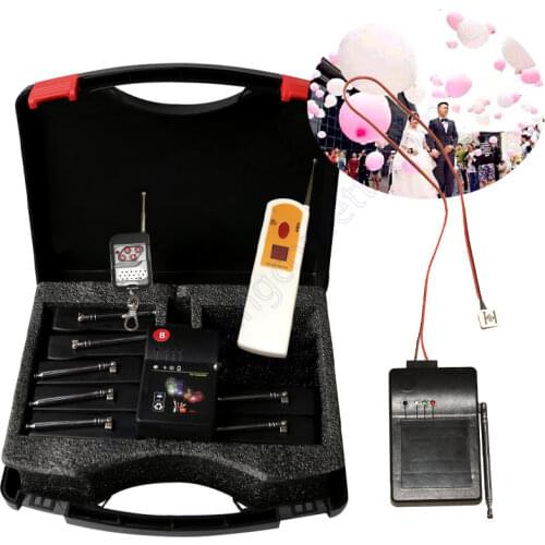 Ground Sky Exploding Balloon Kit Set Firing System Blast Control Remote Wireless Sequential Exploder Device Party Stage Wedding