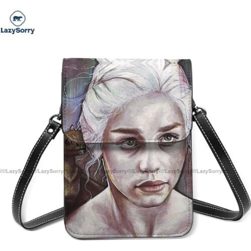 Dragon Shoulder Bag Office Leather Mobile Phone Bag Female Bulk Aesthetic Bags