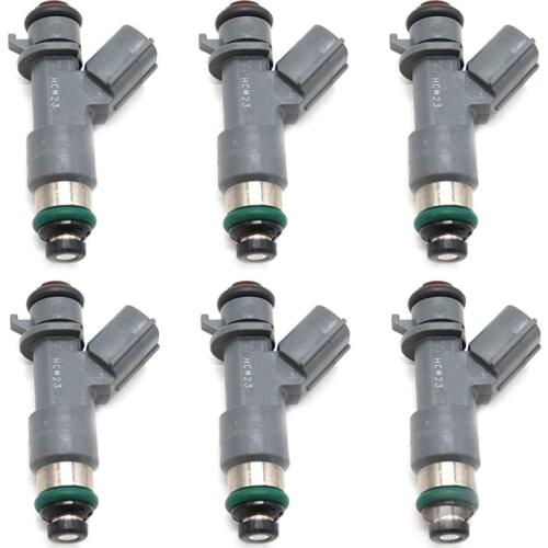 Original OEM # 16450-R70-A01 Fuel Injectors 6PCS for Honda Accord Crosstour for Acura MDX TL RL TSX FJ982 195500-1100 842-12352