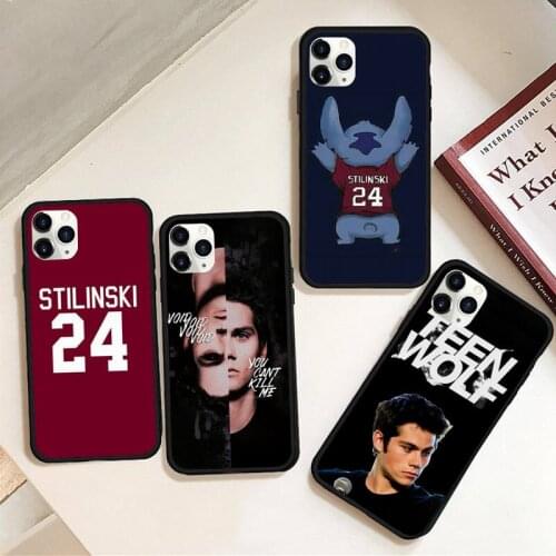 Teen Wolf Stilinski 24 LAHEY 14 Phone Case Rubber for iPhone 12 pro max mini 11 pro XS MAX 8 7 6 6S Plus X 5S SE 2020 XR Case