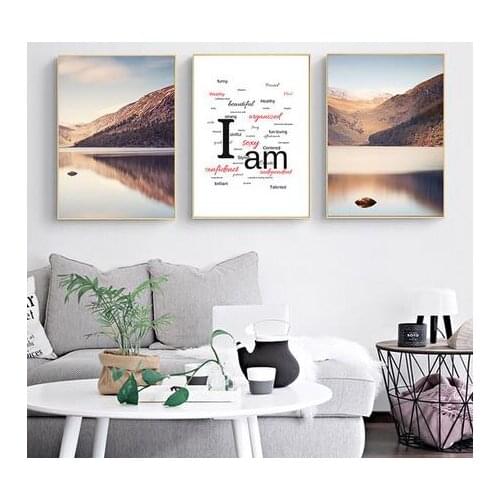 Senery Letter dragonfly Painting Space Wall Art Nordic Simple Canvas Prints Poster Modern Picture For Living Room Home Decor