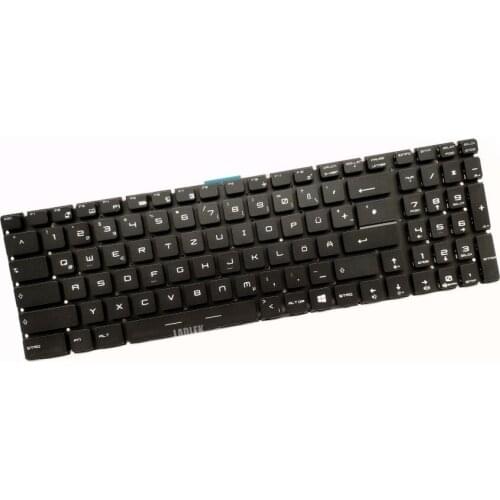 Tastatur for MSI GL62 6QD/GL62 6QF/GL62 7RD/GL62 7RDX GL62M 7RD/GL62M 7RDX/GL62M 7REX/GL62MVR 7RFX GT72 2PE/ 2QE Dominator Pro