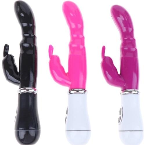Vibration Rabbit Vibrator Clitoris Stimulator Dildo G Spot Massager FemaleSextoy