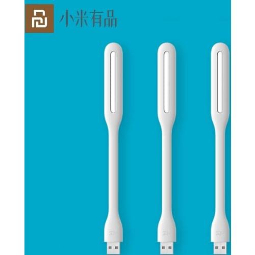 2020 New Xiaomi Mijia Youpin ZMI USB Night Light Generation Adjustable 5 levels brightness for Power bank laptop Notebook