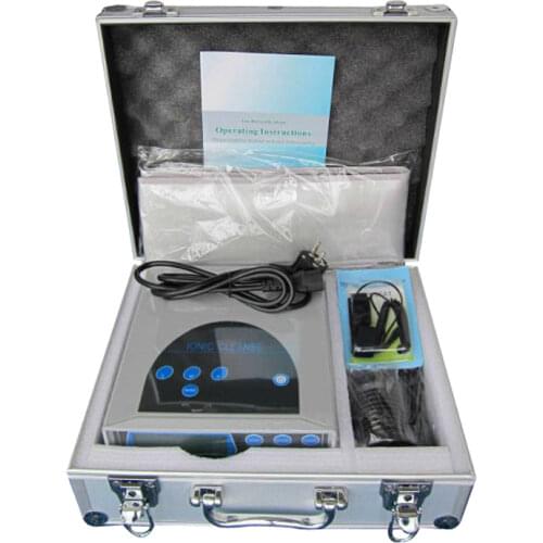 3 arrays detox Ionic Cleanse Foot Bath Spa with Far Infrared Waist Belt water detoxification Foot health care salon machine