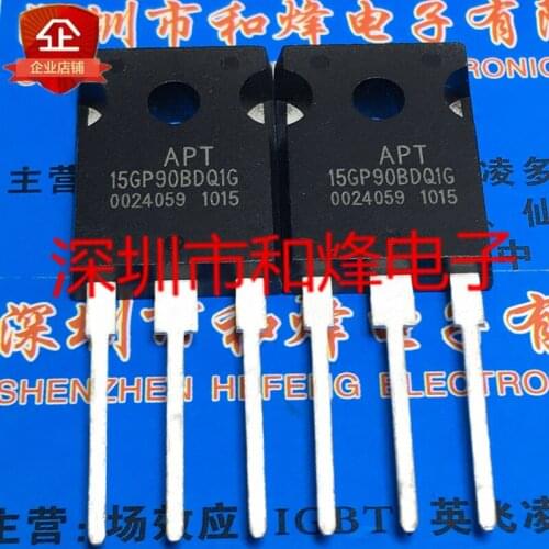 5PCS APT15GP90BDQ1G TO-247 900V 43A 100% New&original