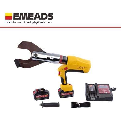 EMEADS EBS-85C Battery Powered Hydraulic Manual Cordless Convenient Shearing Tool Wholesale Automatic Cable Cutters with LED