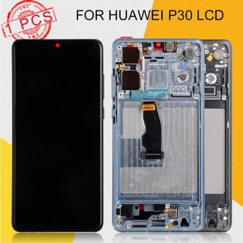 Catteny Promotion OLED ELE-L09 L29 Lcd For Huawei P30 Display Touch Glass Screen Digitizer Assembly With Frame