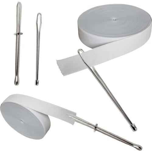 Elastic Band/Rope Wearing Threading Guide Forward Device Tool For Wear Rope Threading Needle Sewing Utility DIY Sewing Tool 1pc