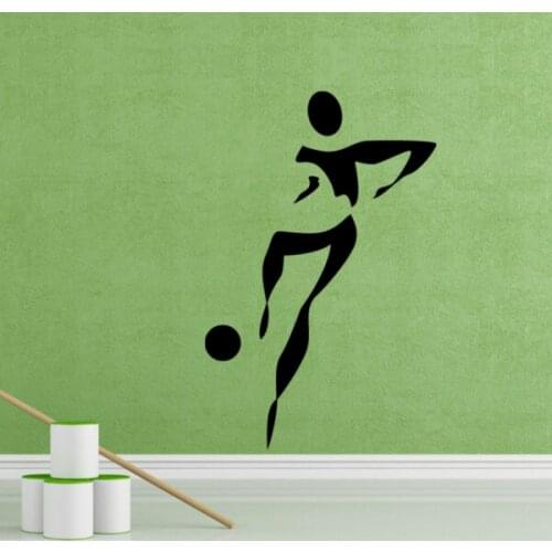 Football Games Soccer Sport Sketch Wedding Decor Wall Decal Wallpaper Wall Pvc Sticker Kids Rooms Decor